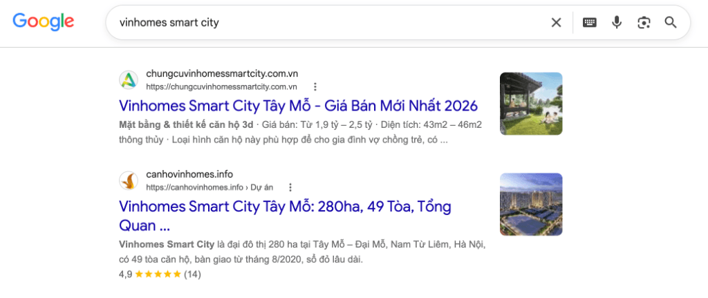 Vinhomes Smart City Tây Mỗ: 280ha, 49 Tòa, Bảng Giá 2026
