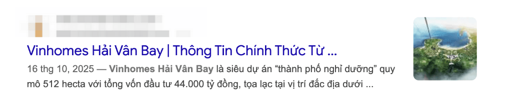 Vinhomes Hải Vân Bay Đà Nẵng