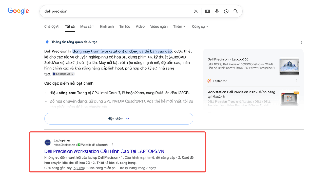 Google SERP Optimization