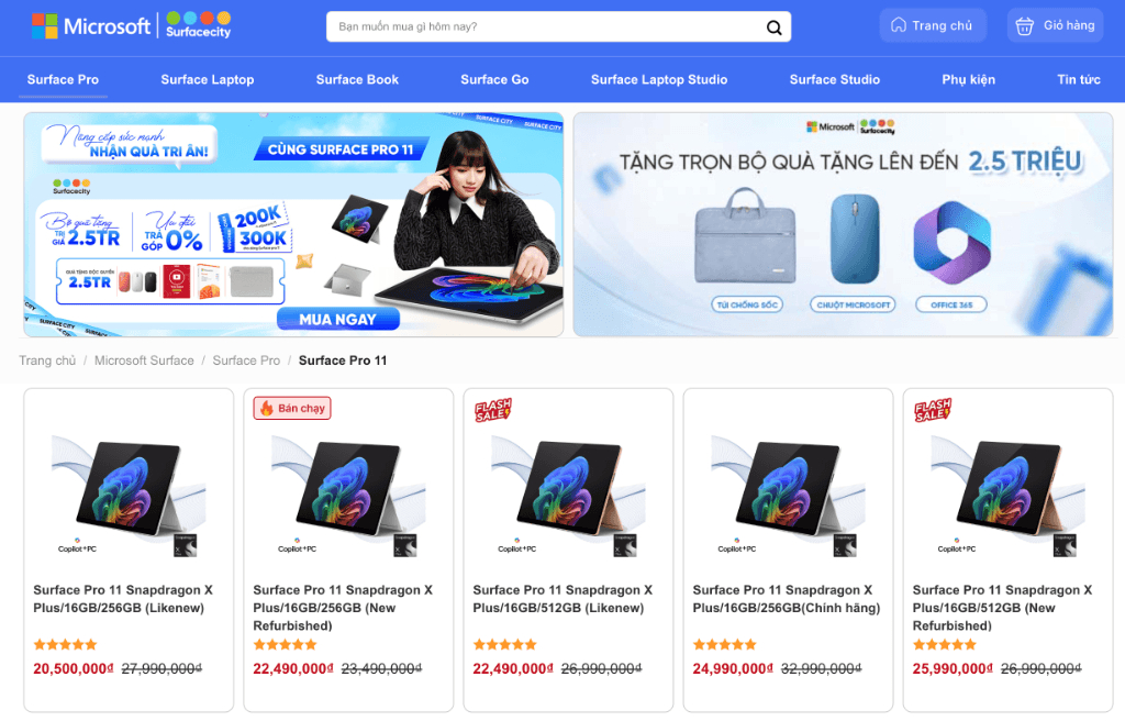 Product Grid Optimization