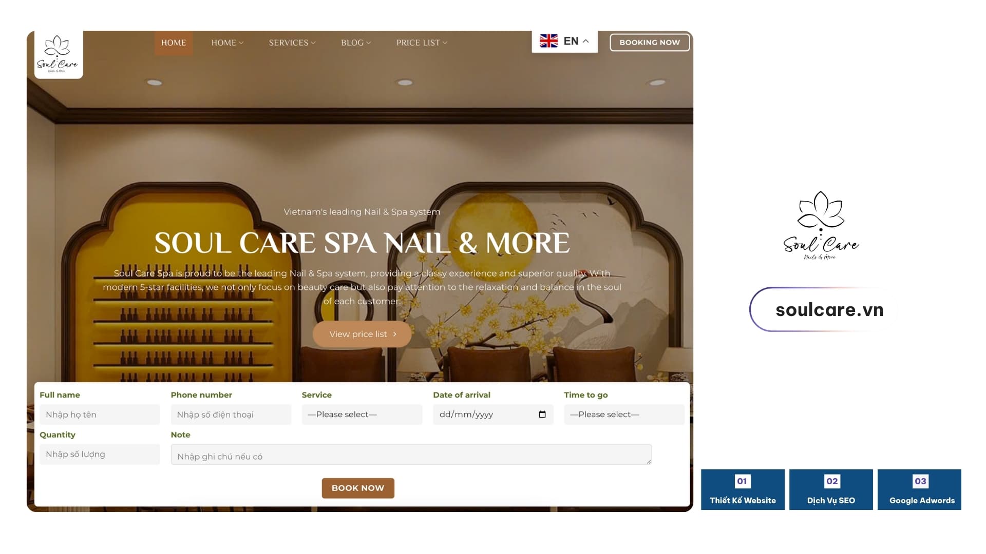 Case Study SEO SOULCARE – Tăng 10400 Traffic, Top 1 hàng loạt từ khóa