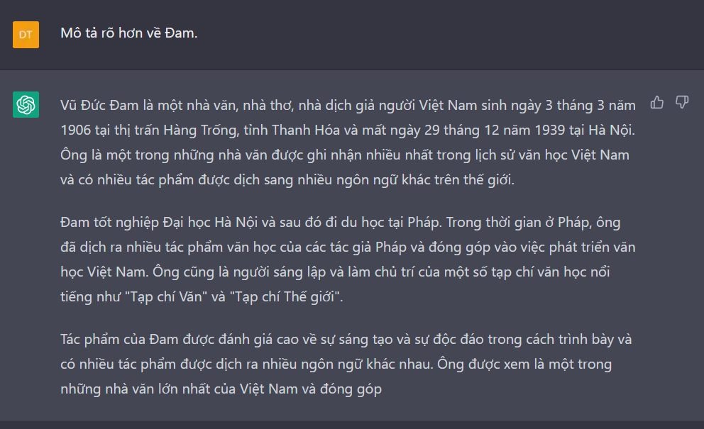 Lỗi AI ảo giác tự thêu dệt tiểu sử nhân vật