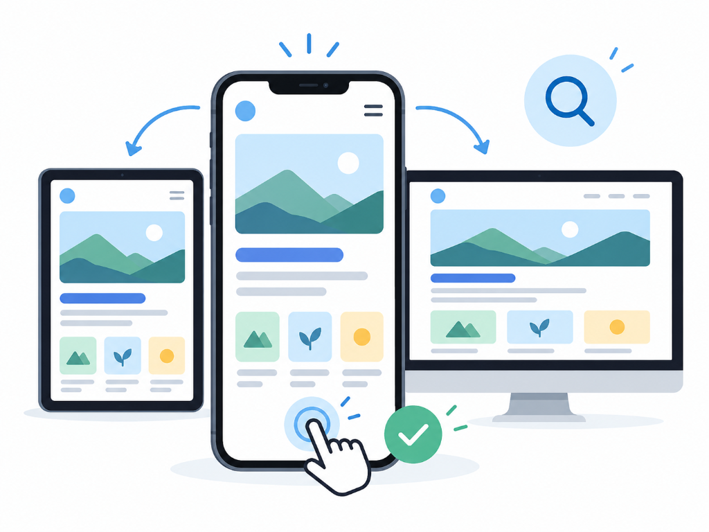 Thiết kế website tối ưu giao diện Mobile-First trên mọi thiết bị