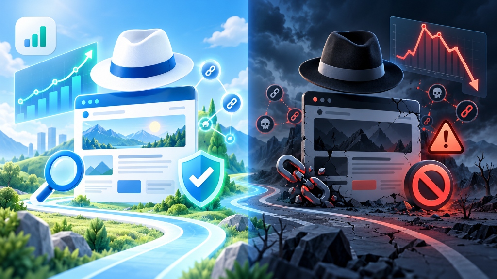 Không thể kết hợp SEO mũ trắng và SEO mũ đen trên cùng một website